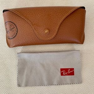 Brown Ray Ban Sunglass Case